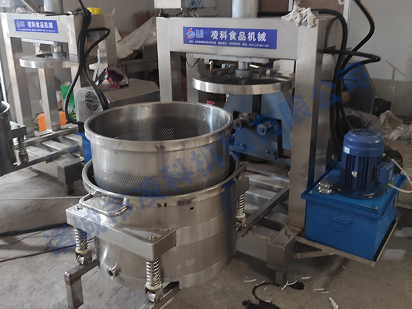 酱油渣液压榨汁机